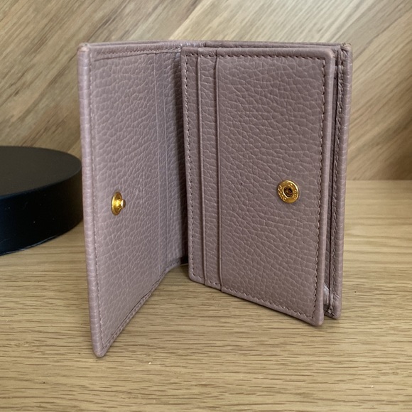 GG Marmont Compact Wallet in pink - Picture 5 of 7